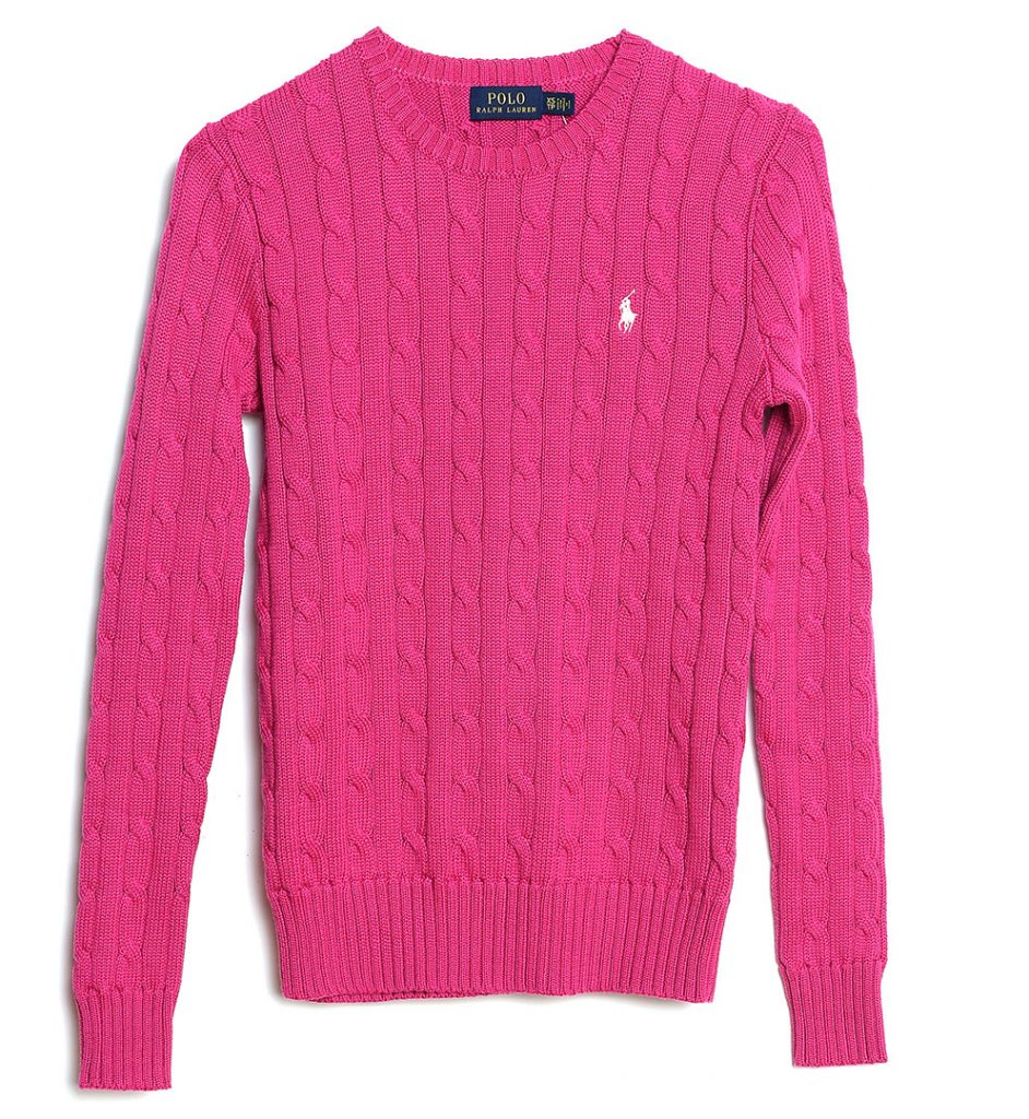 Cotton fuchsia sweater Polo Ralph Lauren - The Dresser
