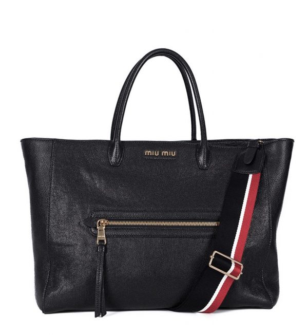Shopper bag piele neagra
