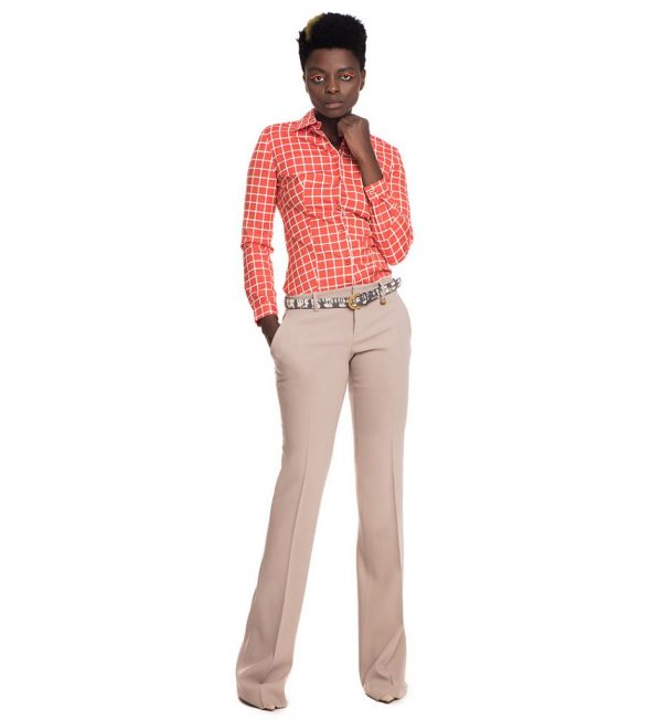 Pantaloni Gucci bej drepti